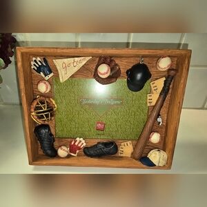 NWT Russ Baseball theme picture frame
